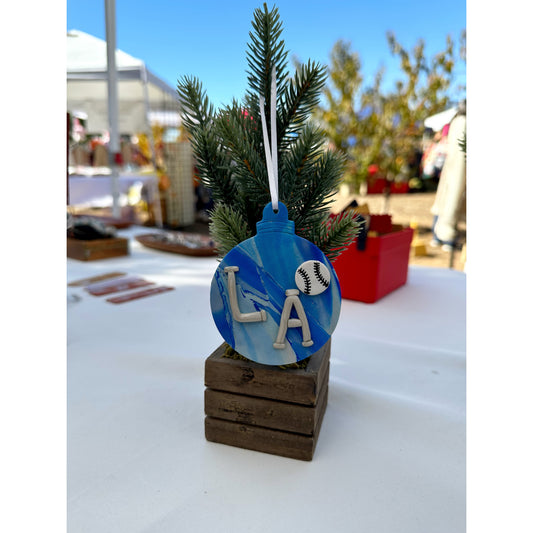 Sports team Christmas ornament