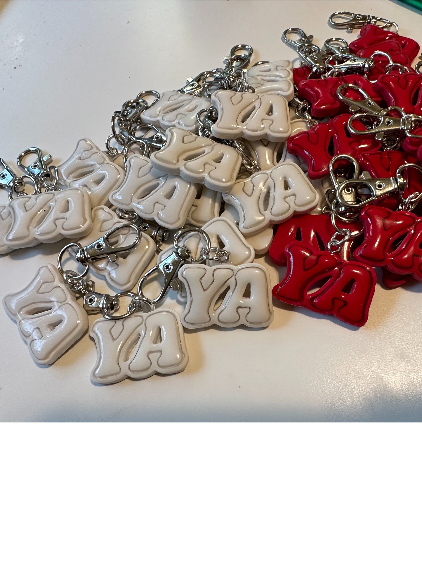 YA custom key chains