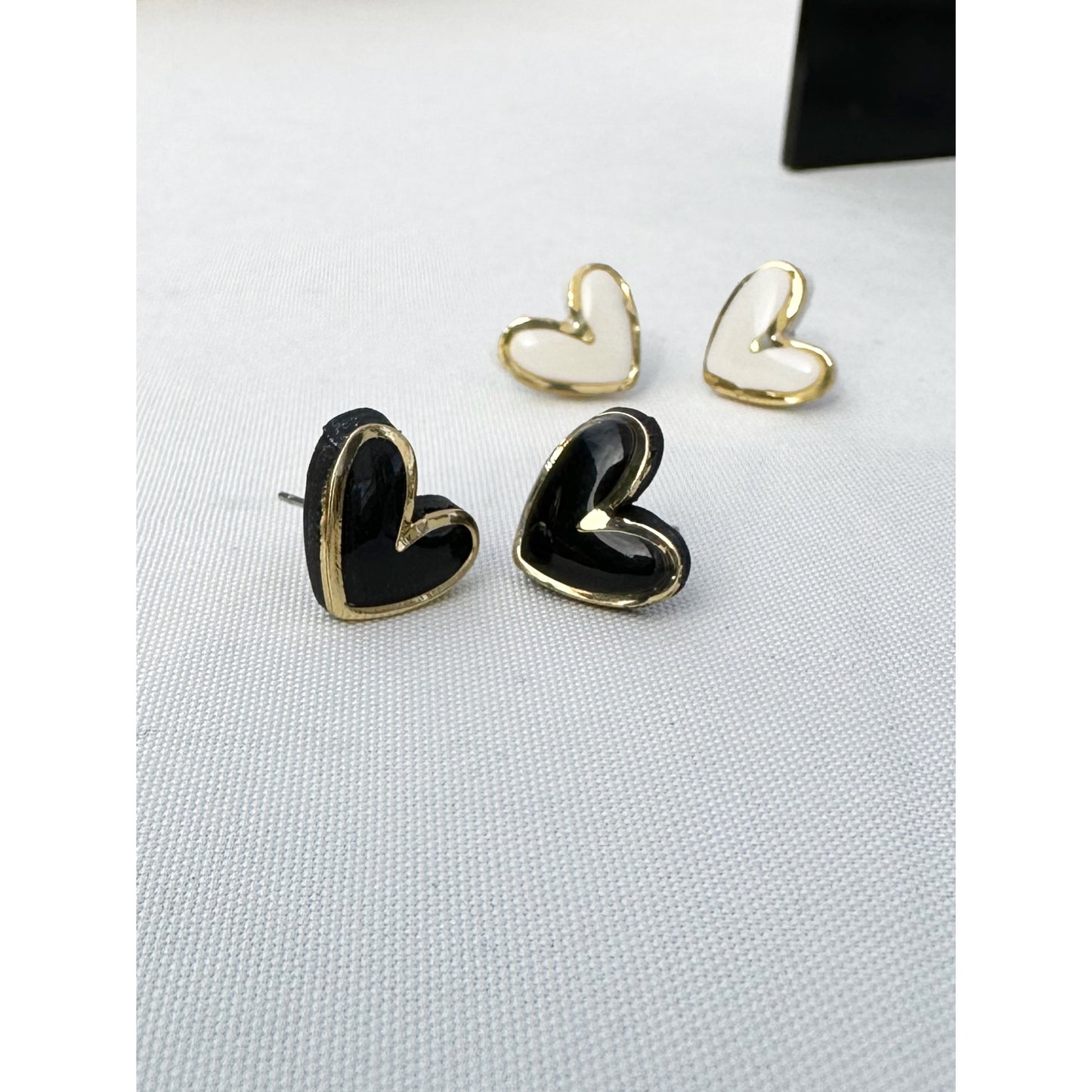 Heart studs